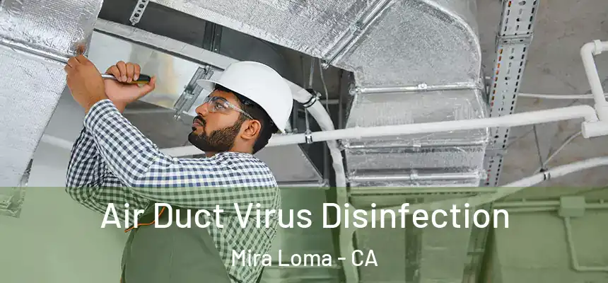  Air Duct Virus Disinfection Mira Loma - CA